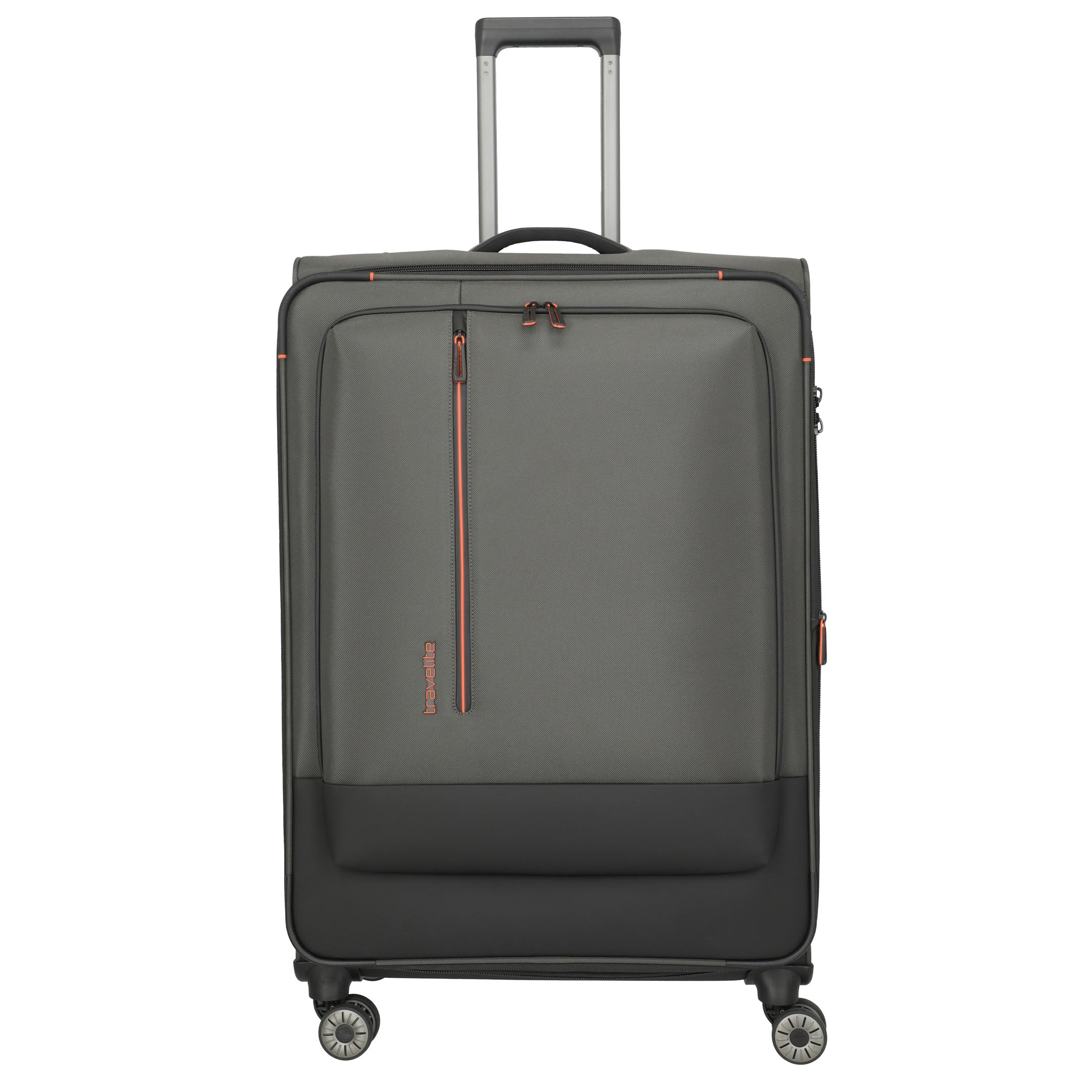 Travelite Crosslite Trolley XL – Expanderbar resväska 81 cm, Olive