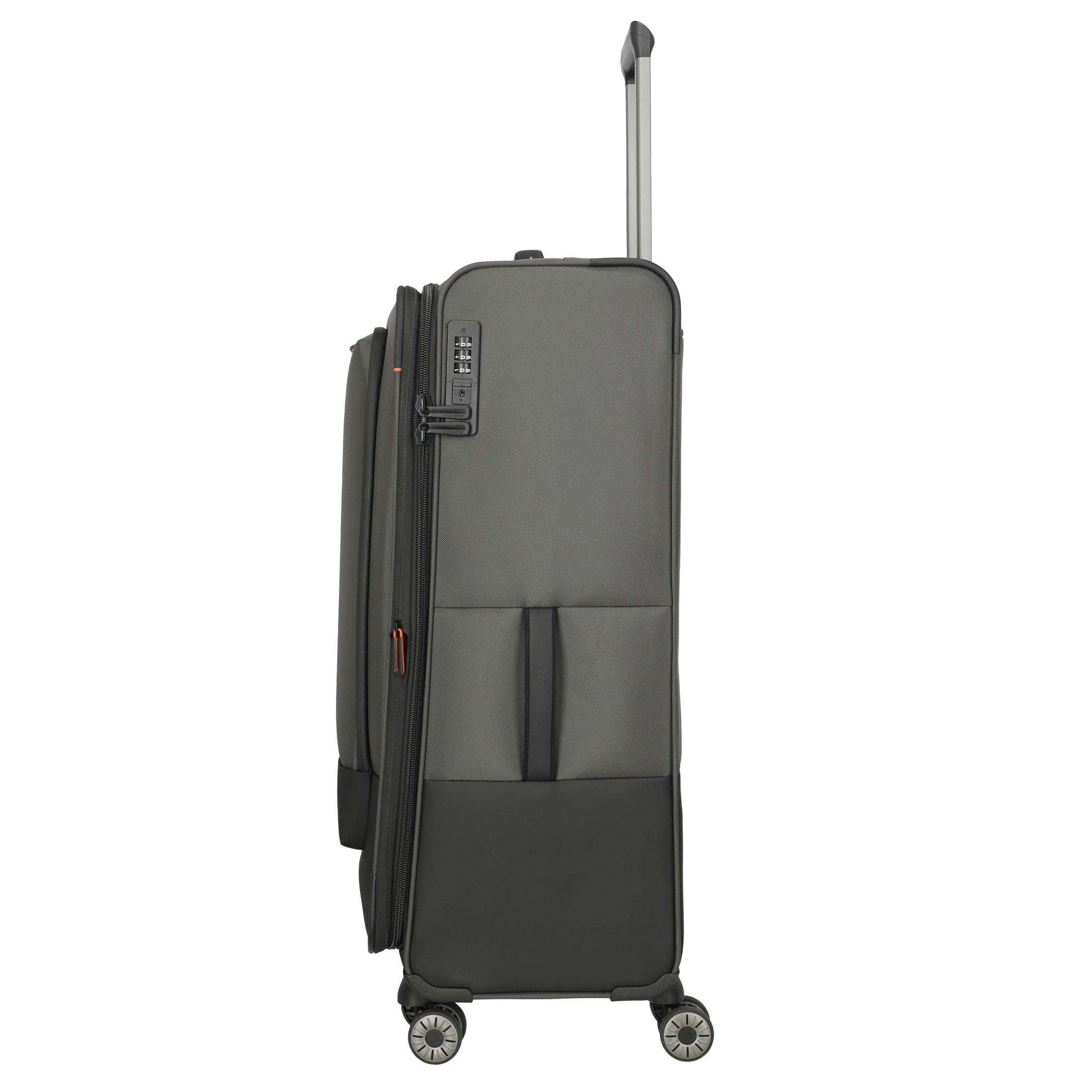 Travelite Crosslite Trolley XL – Expanderbar resväska 81 cm, Nature