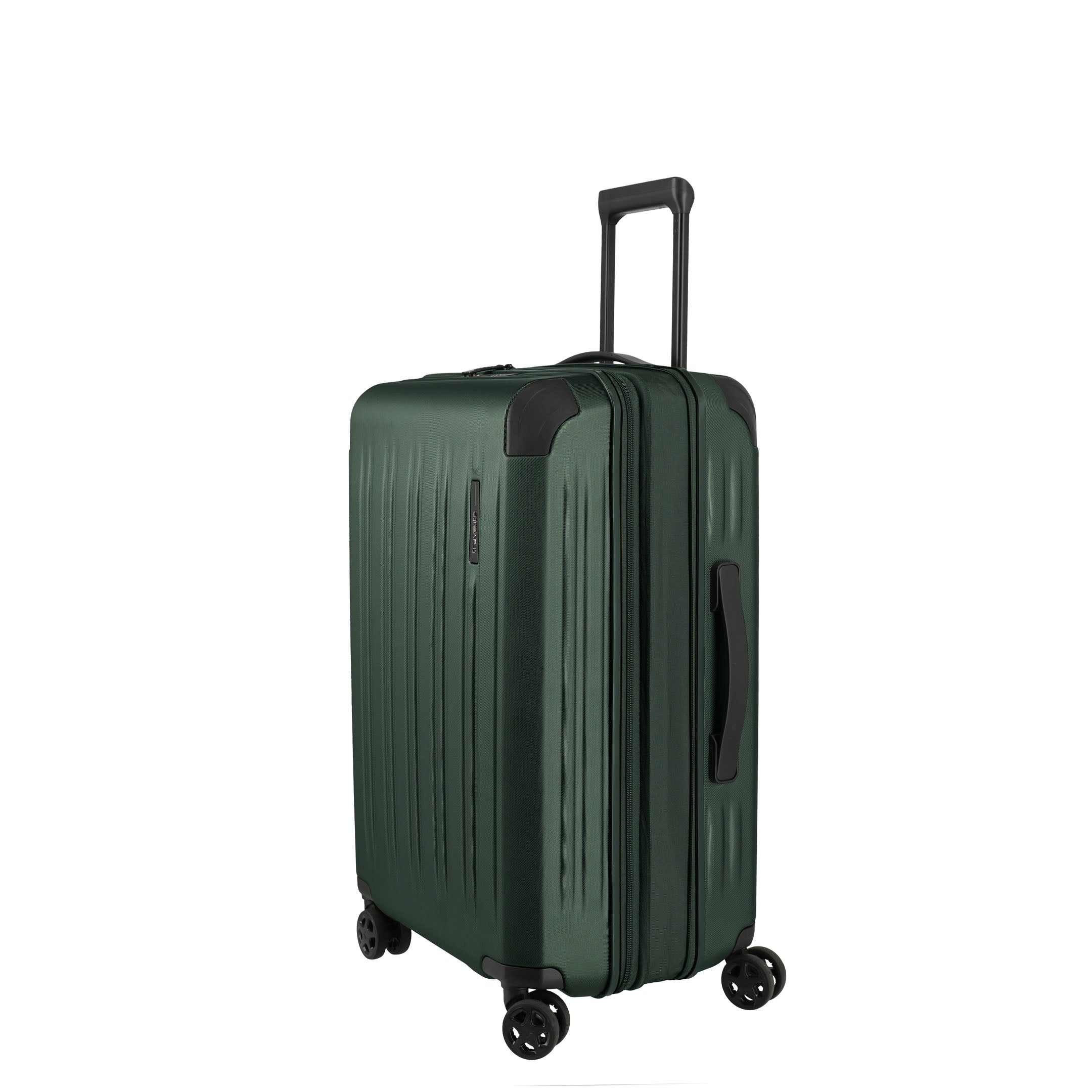 Travelite Dynamiic Trolley M Expanderbar Resväska 66 cm, Green