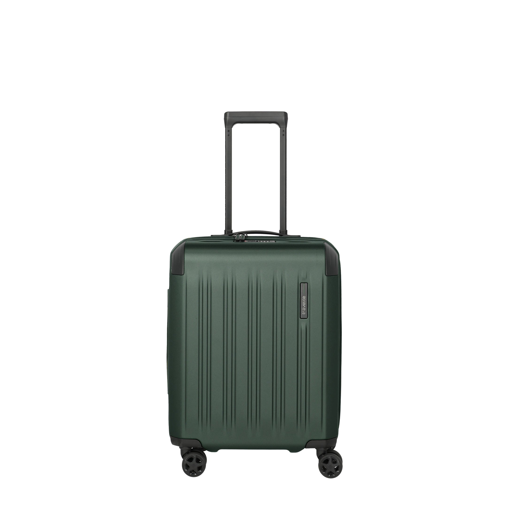 Travelite Dynamiic Trolley S Expanderbar Resväska 55 cm, Green