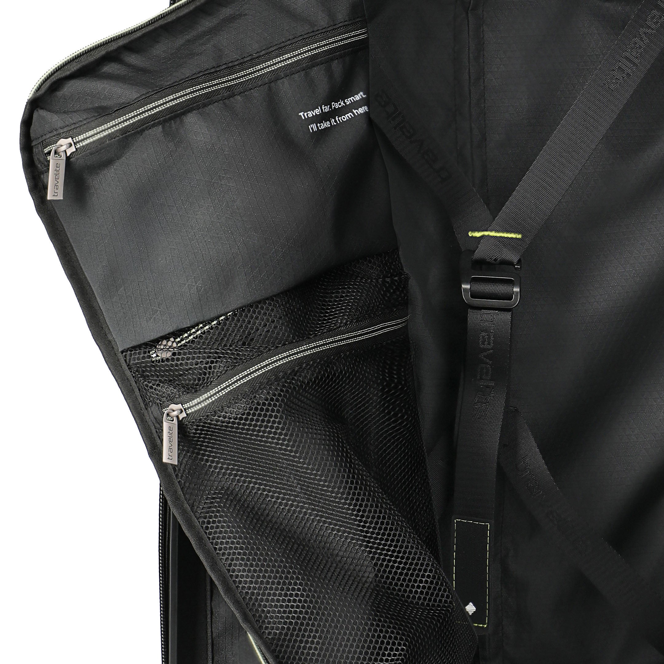 Travelite Millennium Trolley S – Resväska 55 cm, Black