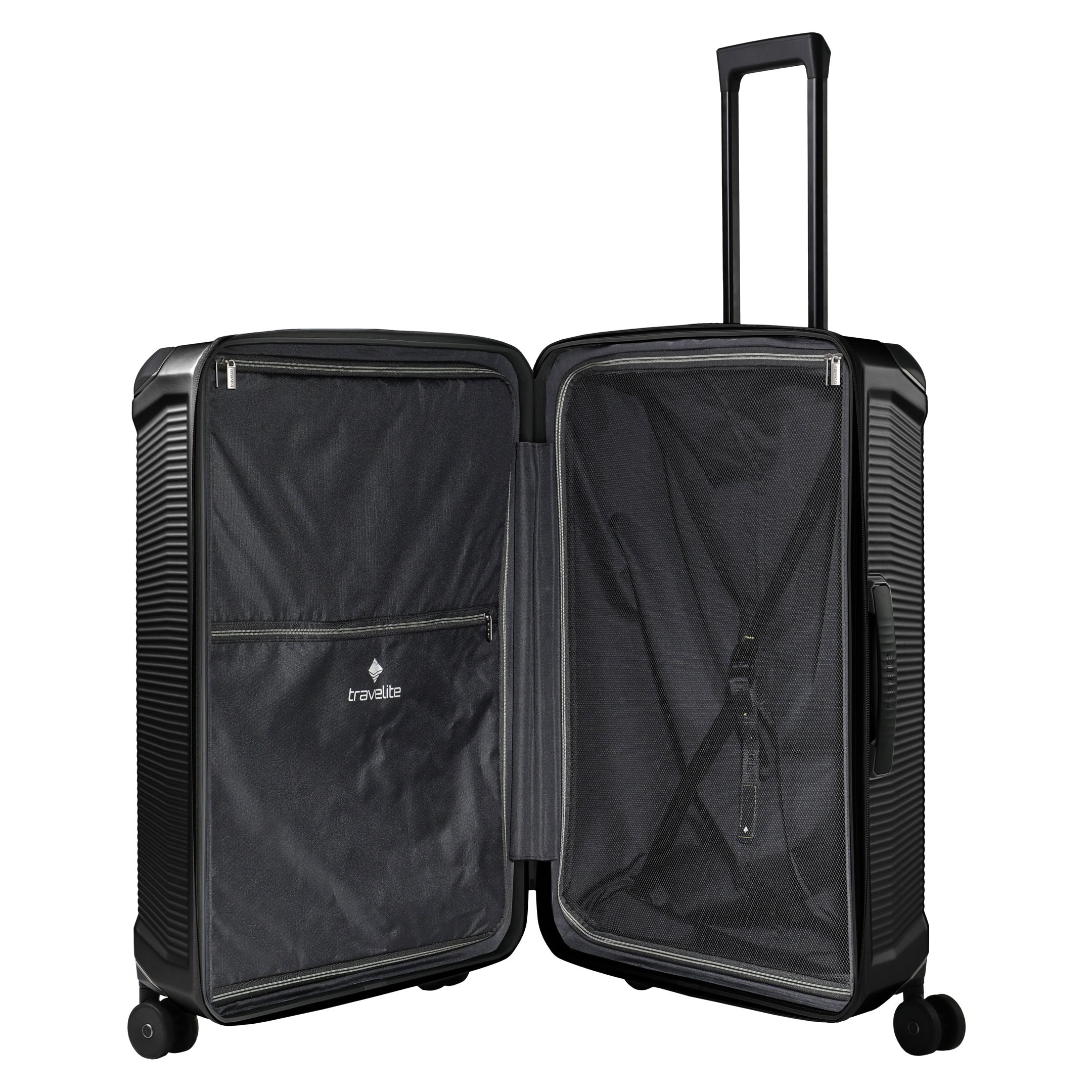 Travelite Millennium Trolley L – Resväska 76 cm, Black