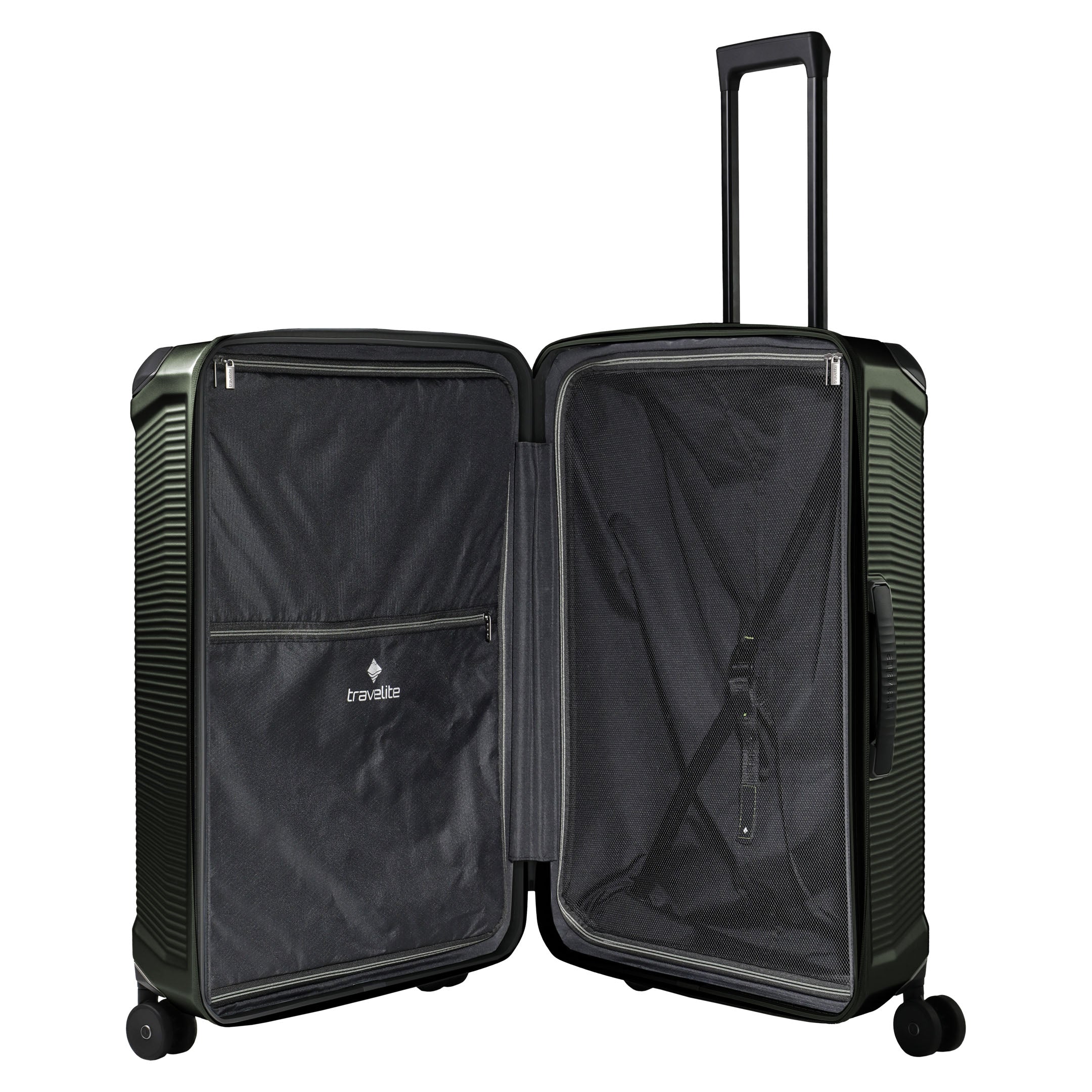 Travelite Millennium Trolley L – Resväska 76 cm, Pine Green