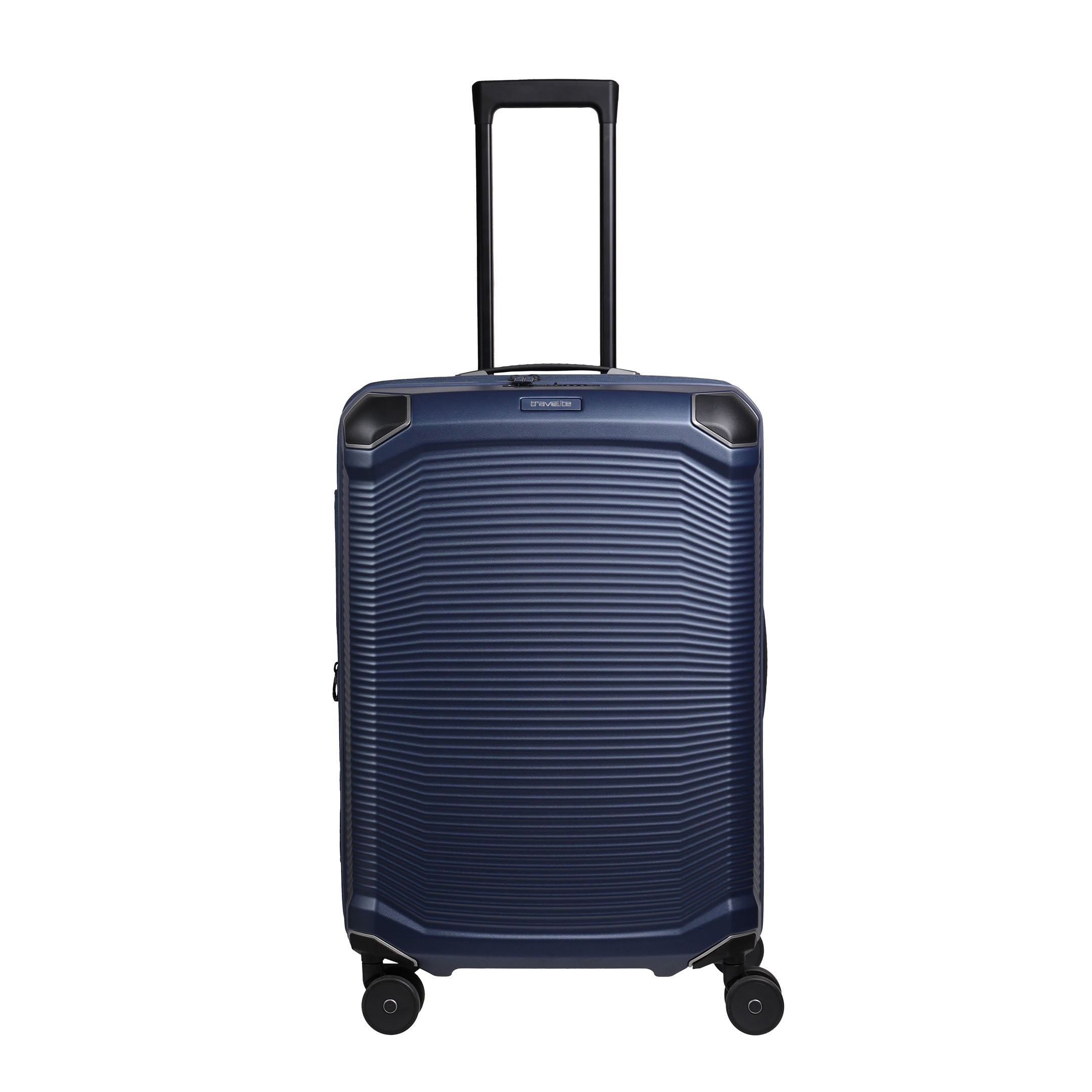 Travelite Millennium Trolley M Expanderbar – Resväska 67 cm, Navy