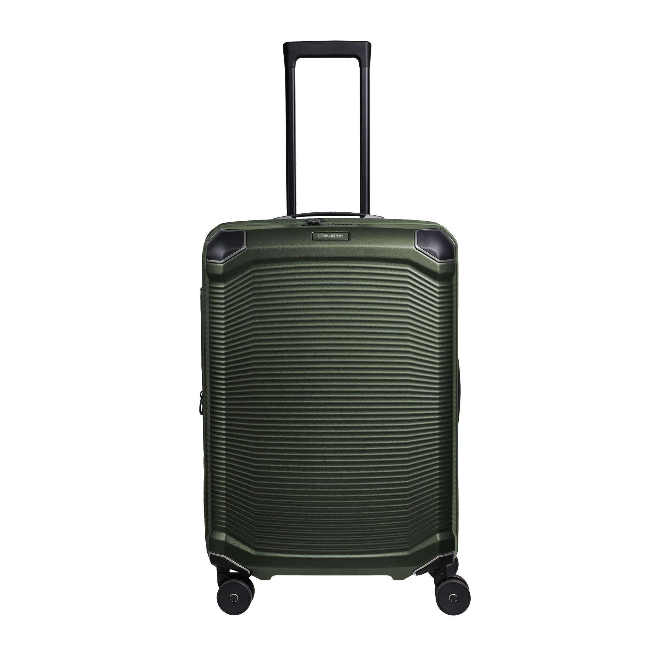 Travelite Millennium Trolley M Expanderbar – Resväska 67 cm, Pine Green
