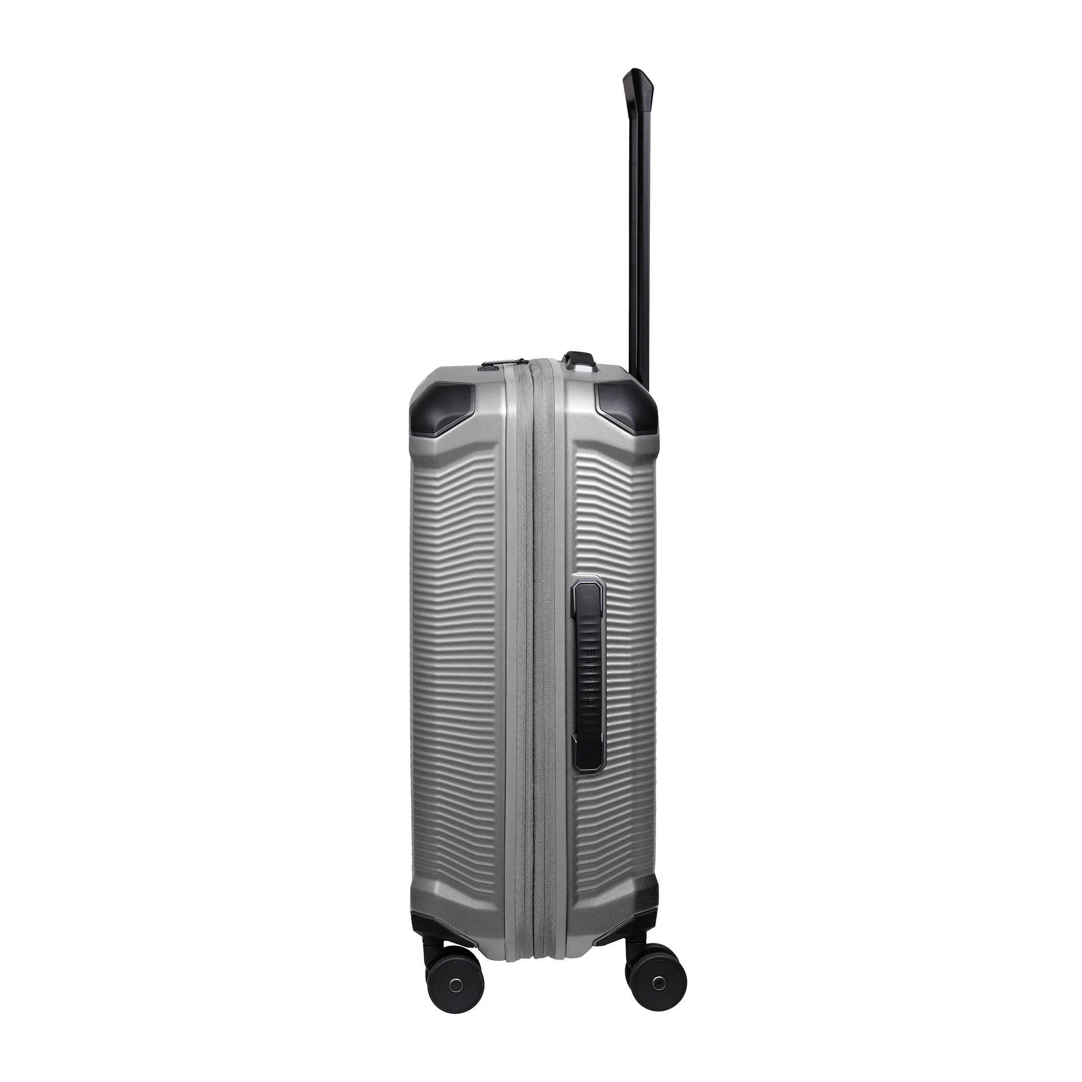 Travelite Millennium Trolley M Expanderbar – Resväska 67 cm, Silver