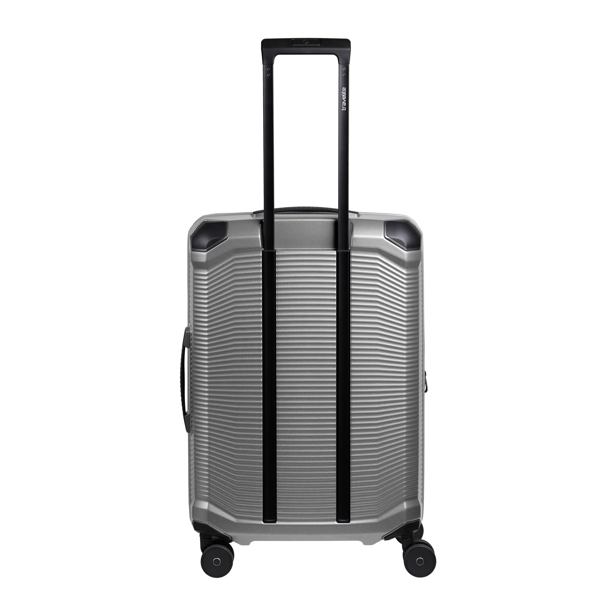 Travelite Millennium Trolley M Expanderbar – Resväska 67 cm, Silver