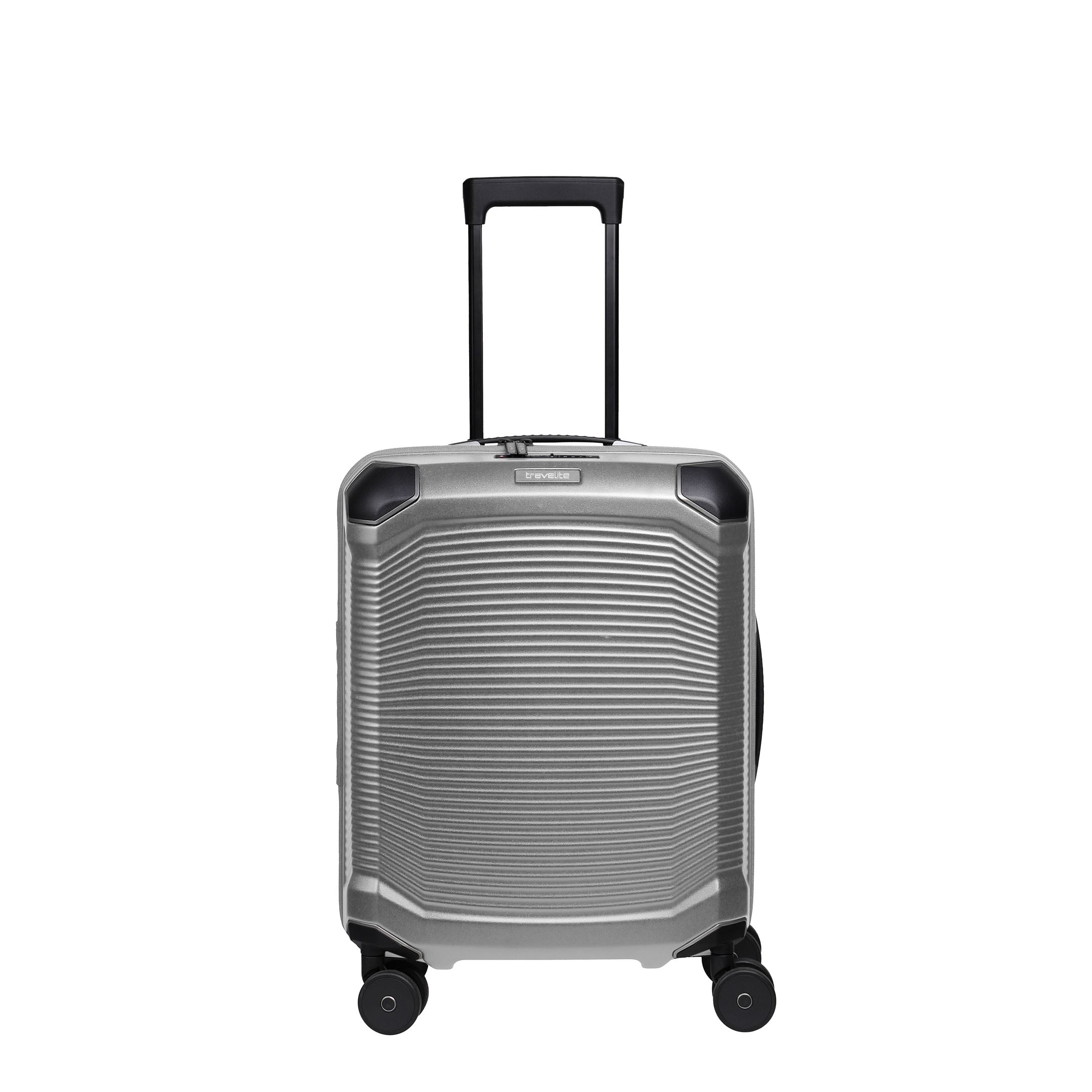 Travelite Millennium Trolley S – Resväska 55 cm, Silver