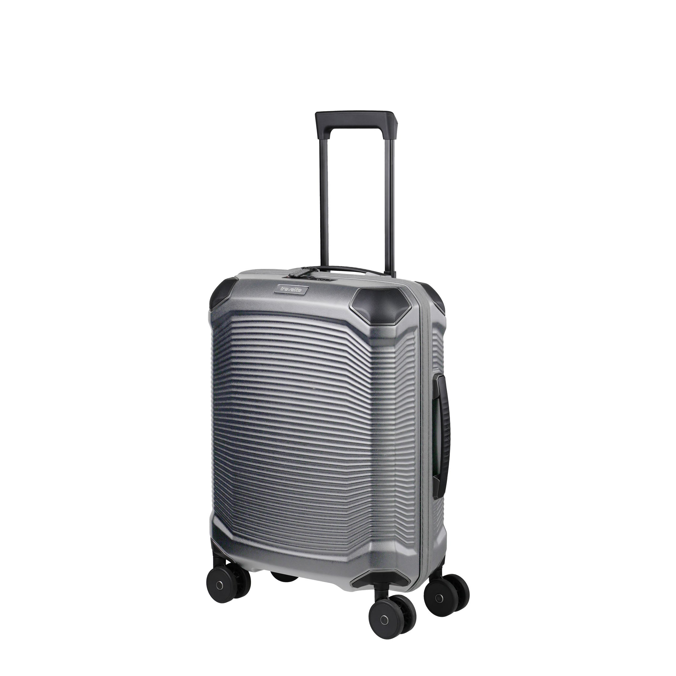 Travelite Millennium Trolley S – Resväska 55 cm, Silver