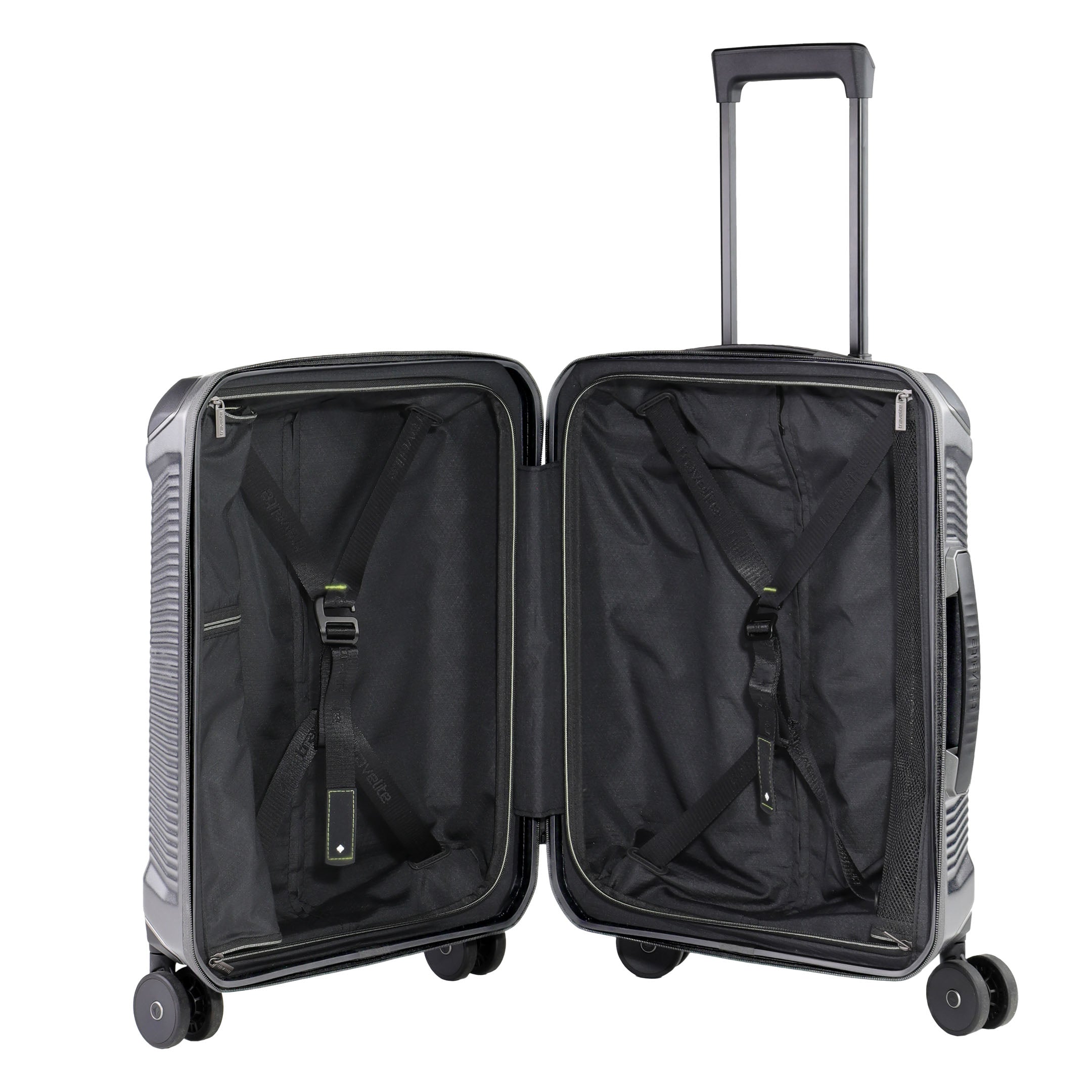 Travelite Millennium Trolley S – Resväska 55 cm, Silver