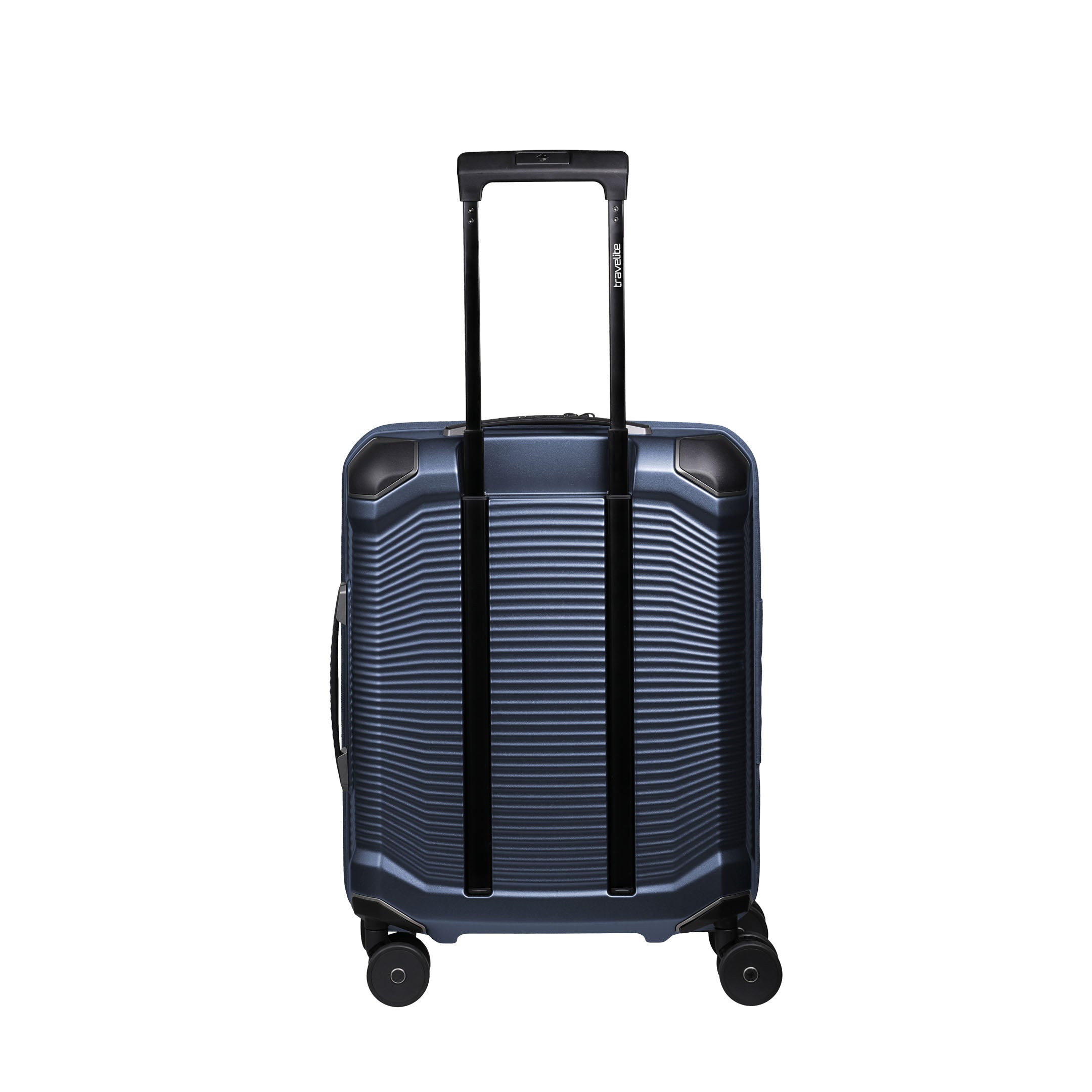 Travelite Millennium Trolley S+ – Kabinväska 55 cm med ytterfack, Navy