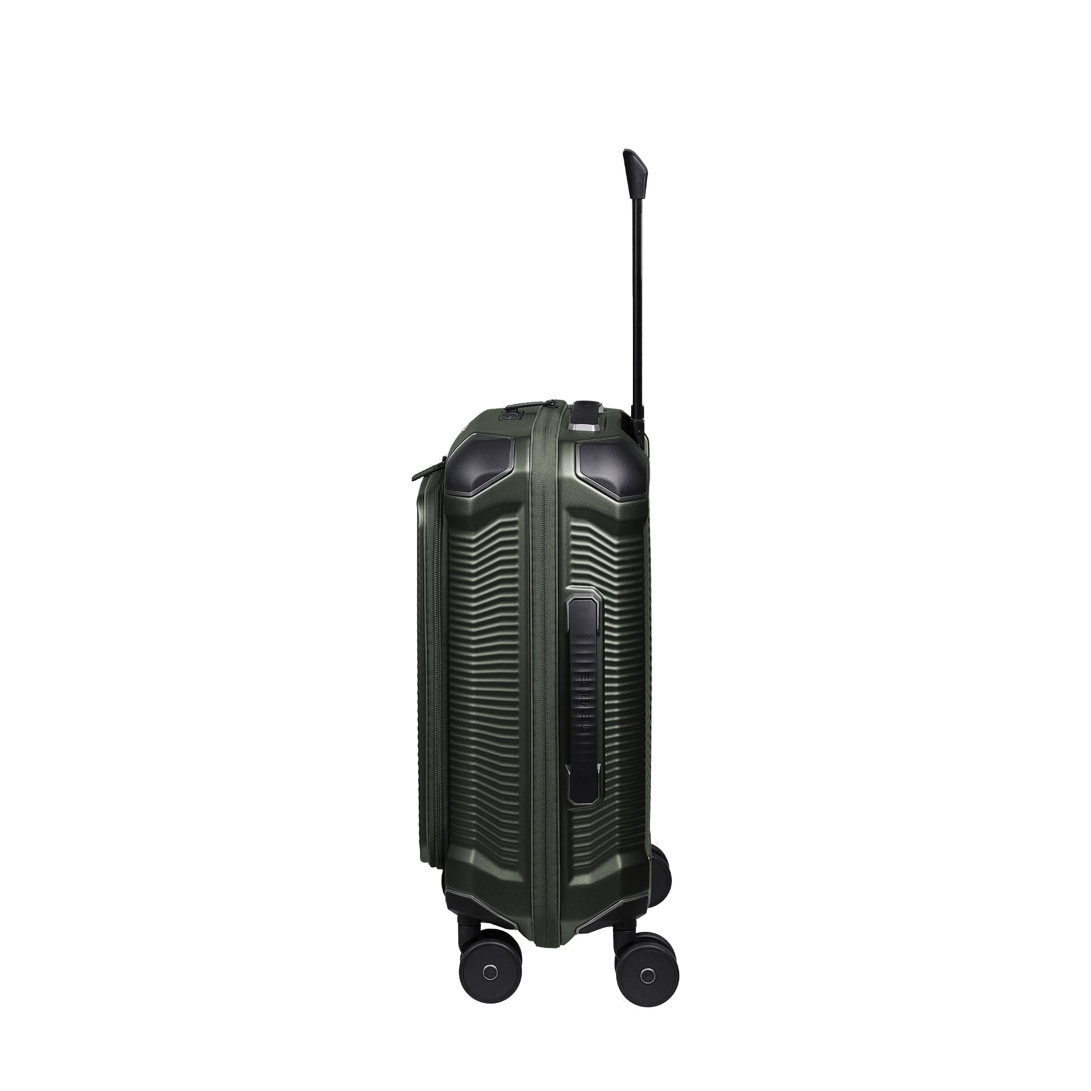 Travelite Millennium Trolley S+ – Kabinväska 55 cm med ytterfack, Pine Green
