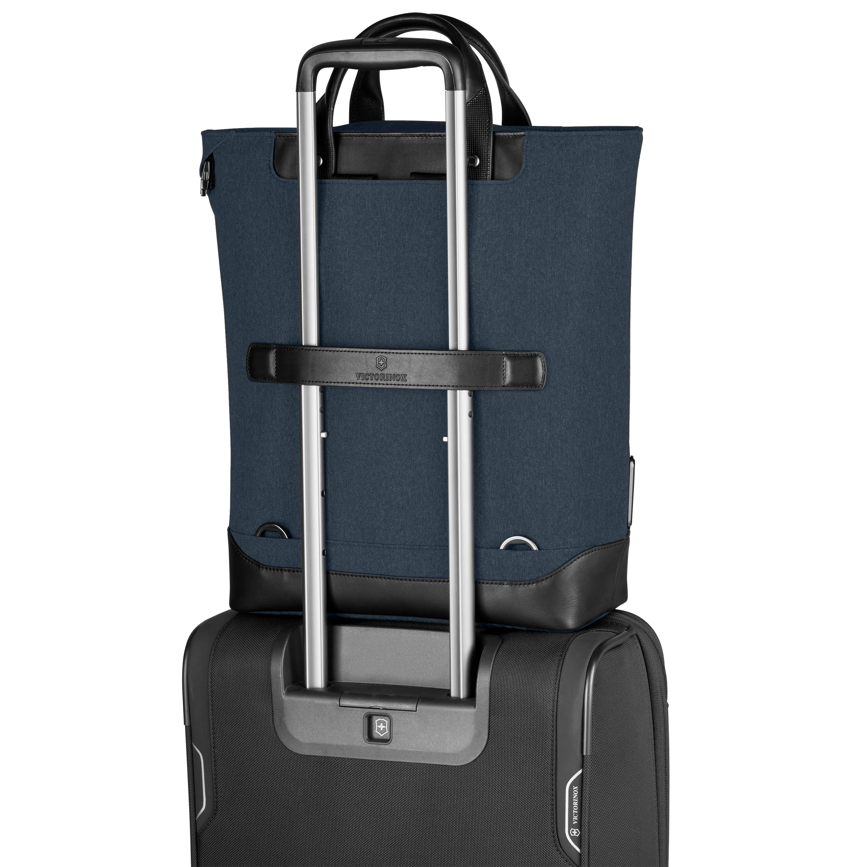 Victorinox Architecture Urban2, 2-Way Carry Tote, Melange Blue/Black