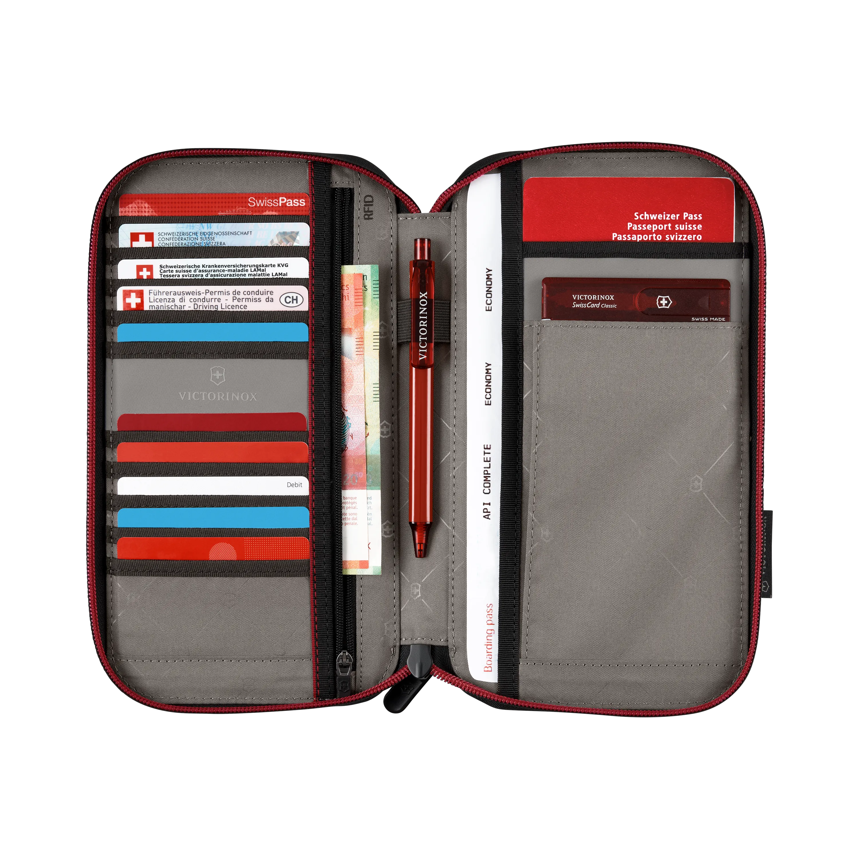 Victorinox Travel Essentials, Travel Organizer, Frost Grey