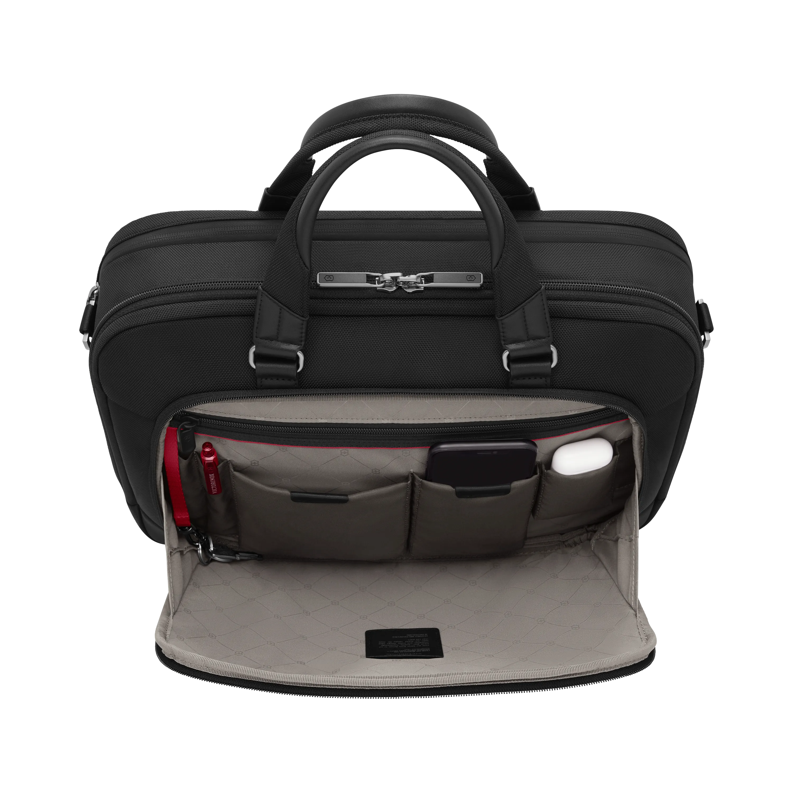 Victorinox Werks Traveler 7.0 Deluxe Briefcase, Black