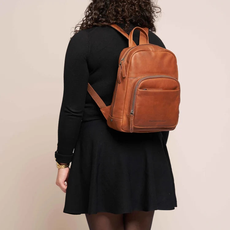 The Chesterfield Brand Santana Skinnryggsäck, Cognac
