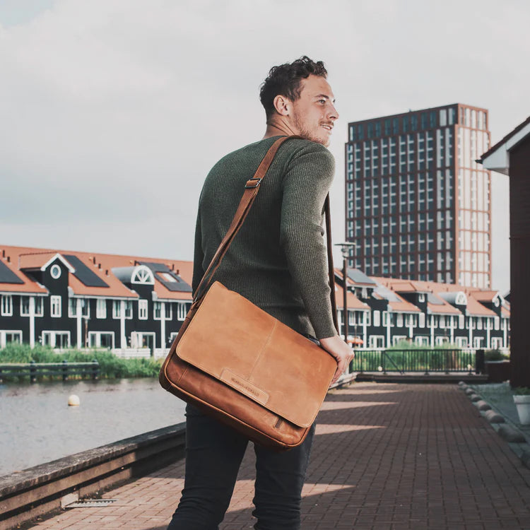 The Chesterfield Brand Richard Datorväska, Cognac