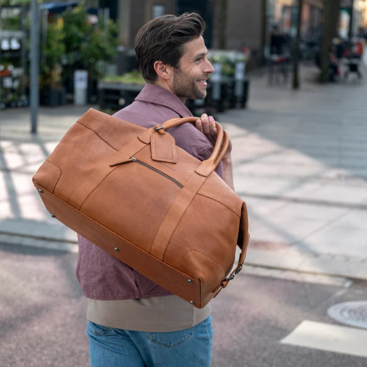 The Chesterfield Brand Portsmouth Weekendväska, Cognac