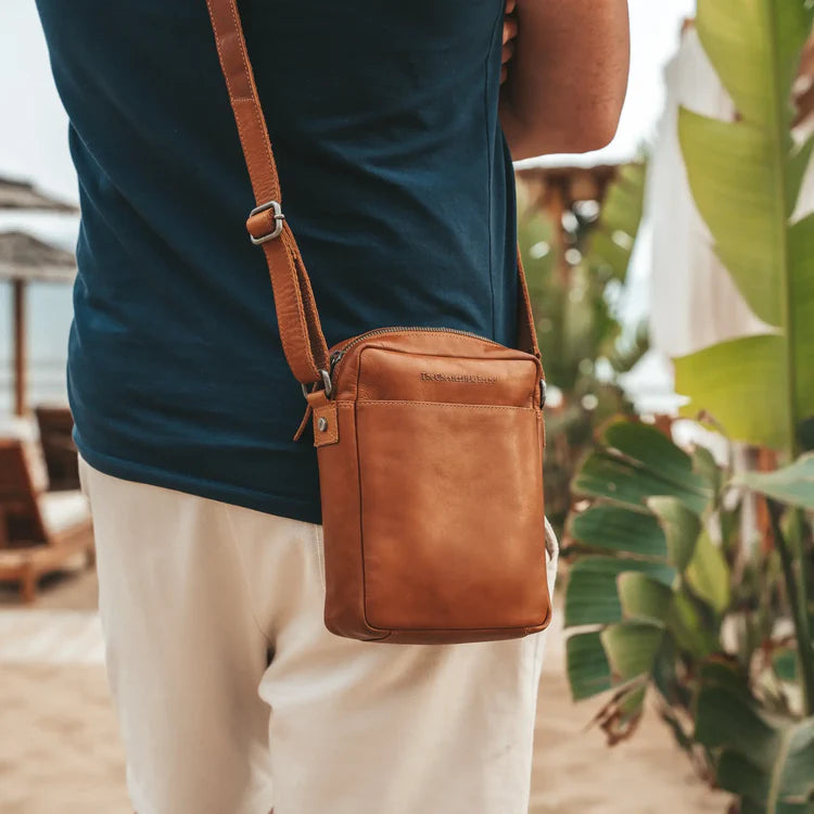 The Chesterfield Brand Saba Crossbodyväska, Cognac